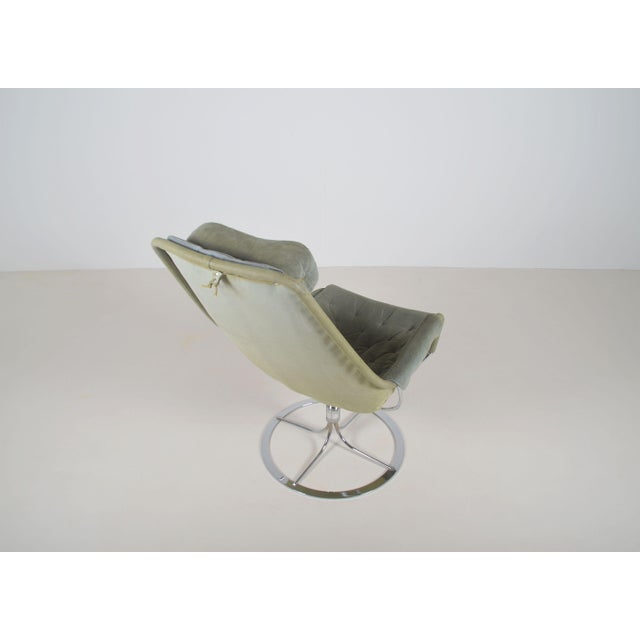 Metal Vintage Swedish Jetson Armchair by Bruno Mathsson for Dux, 1970s For Sale - Image 7 of 12