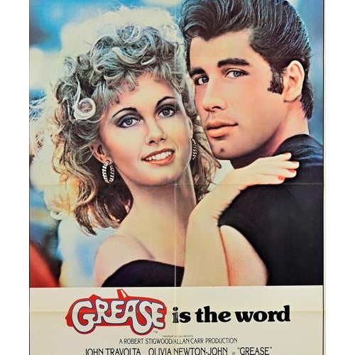 Grease One-Sheet Poster, USA, 1978 For Sale - Image 3 of 5