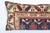 Navy Blue Decorative Antique Caucasian Rug Pillow Cover – 15" X 35" For Sale - Image 8 of 10