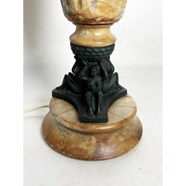 Onyx and Resin Lamp, France, 1980 For Sale - Image 6 of 13