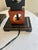 Mid-Century Modern Stacked Geometric Wooden Cube Table Lamps - Pair For Sale - Image 10 of 12