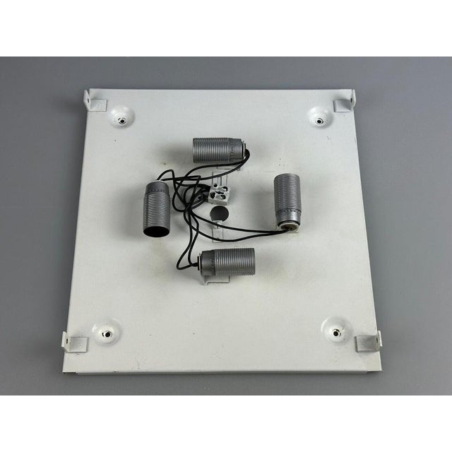 Ceiling Lamp in Ice Glass from Kaiser Leuchten, Germany, 1970s For Sale - Image 6 of 18