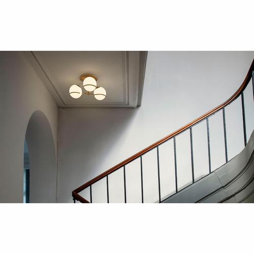 Metal Mid-Century Modern Model 2042/3 Lamp with Glass by Gino Sarfatti for Astep For Sale - Image 7 of 17