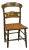 Hitchcock 1974 Limited Edition Edward Keith Hand Painted Side Chair - George Washington's Mount Vernon For Sale