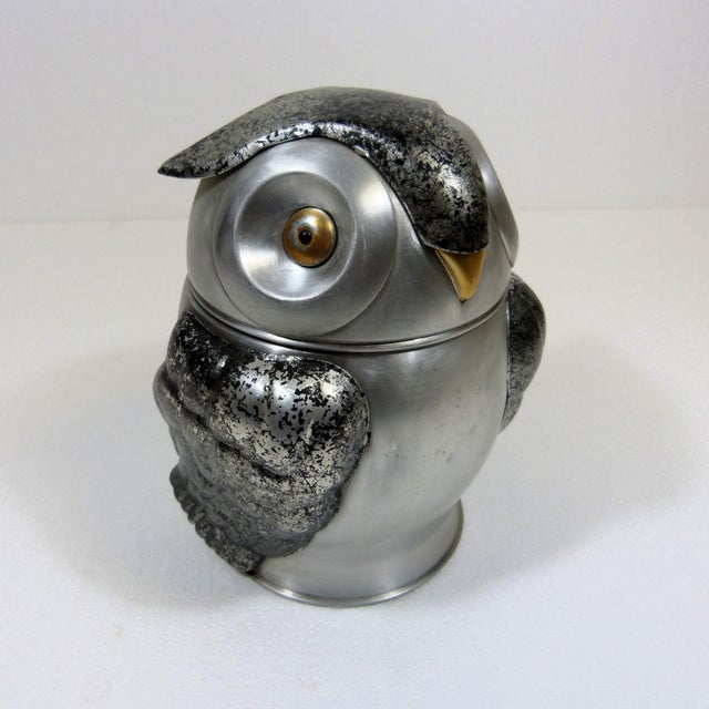 Italian Owl Ice Bucket, 1960s For Sale - Image 12 of 12