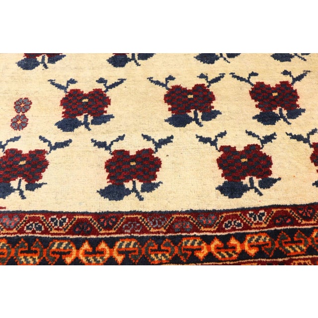 Vintage Persian Shiraz Rug - 03'04 X 05'07 For Sale - Image 4 of 7
