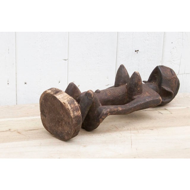 Antique Finely Carved Yoruba Statue For Sale - Image 9 of 11