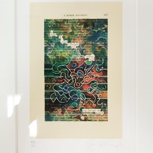 Tom Phillips, A Humument, 1970s, Lithograph For Sale - Image 3 of 10