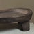 Wood Antique Hand Carved Folk Art African Patinated Tray/Brutalist For Sale - Image 7 of 12