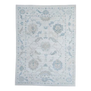 Turkish Oushak Rug 8'11" x 12' #20345 For Sale