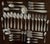 French Art Deco Silverplate Silverware, C. 1940's- Set of 37 For Sale In San Francisco - Image 6 of 11