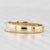 Modern 0.50ctw Diamond Wedding Band 18k Yellow Gold Size 6.25 Ring For Sale - Image 3 of 8
