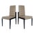 Umberto Asnago for Mobilidea Italian Leather/Oak Tall Chairs- a Pair For Sale