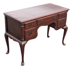 Early 1900s Chippendale Mahogany Desk