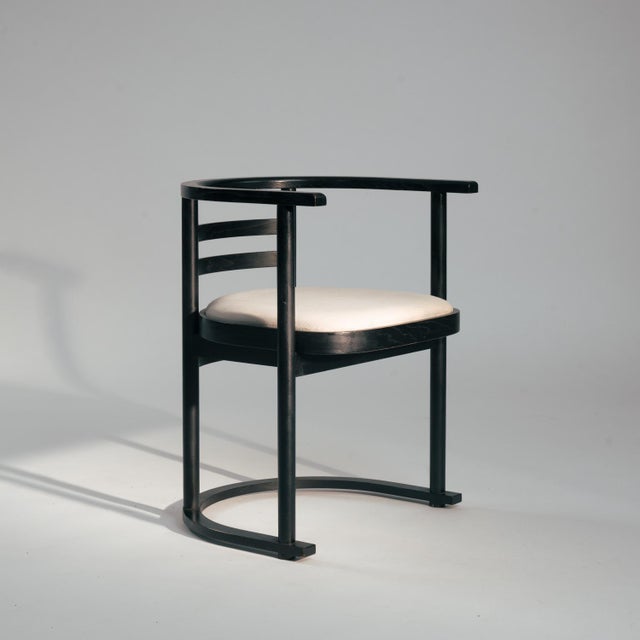 Bauhaus Dining Chairs in the style of Josef Hoffmann, 1970s, Set of 8 For Sale - Image 4 of 17