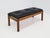 1970s Brutalistic Danish Bench with Soft Leather Cushion, Denmark, 1970 For Sale - Image 5 of 10