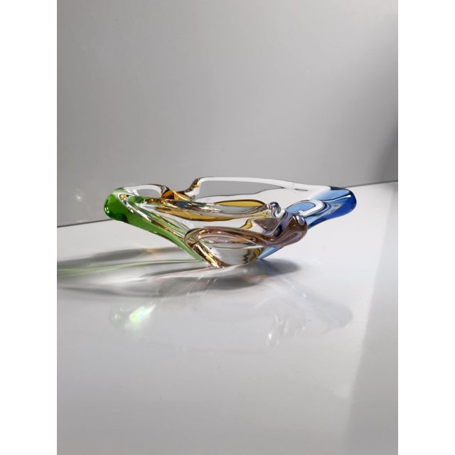 Bohemian Vide Poche by František Zemek, 1950s, in Flawless conditions. Designed 1950 to 1959 I have official proof of...