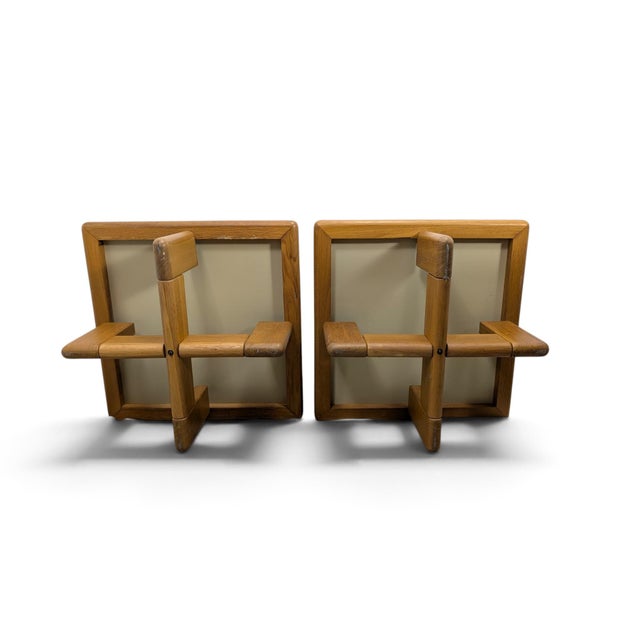 Wooden and Mirrored Glass Coffee Tables, 1970s, Set of 2 For Sale - Image 4 of 7