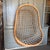 Mid-Century Modern Hanging Bamboo and Rattan Egg Chair For Sale - Image 9 of 11