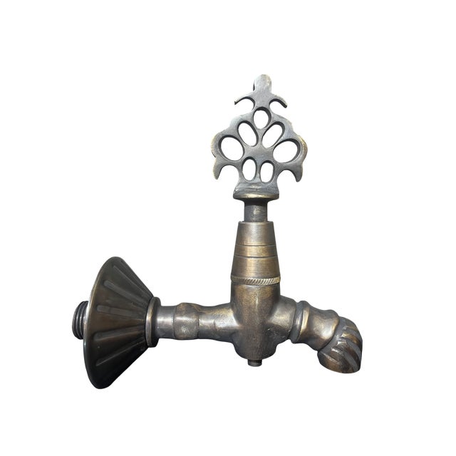 2000 - 2009 Solid Brass Wall Faucet For Sale - Image 5 of 9