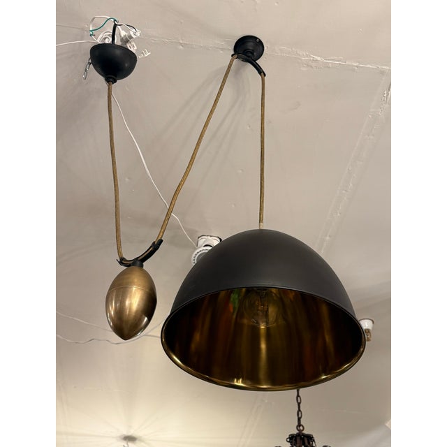 Industrial Barry Dixon for Arteriors Egg Drop Mini Pendant For Sale - Image 3 of 13