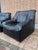 Set of Armchairs in Black Leather, Italy, 1980s For Sale - Image 9 of 18