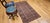 Antique Kurdish Rug, Hand-Knotted Wool, All-over Paisley Pattern, Rust & Navy, 3x6 For Sale - Image 9 of 17