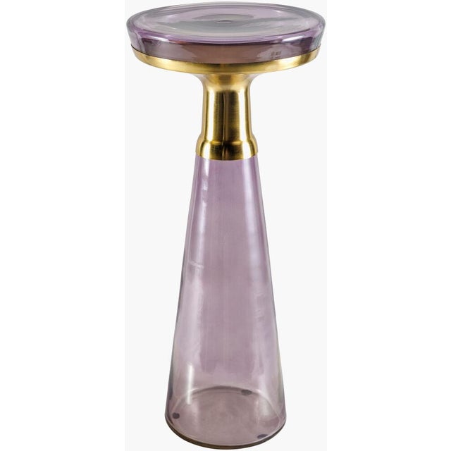 Contemporary Luzerne End Table Violet For Sale - Image 3 of 3
