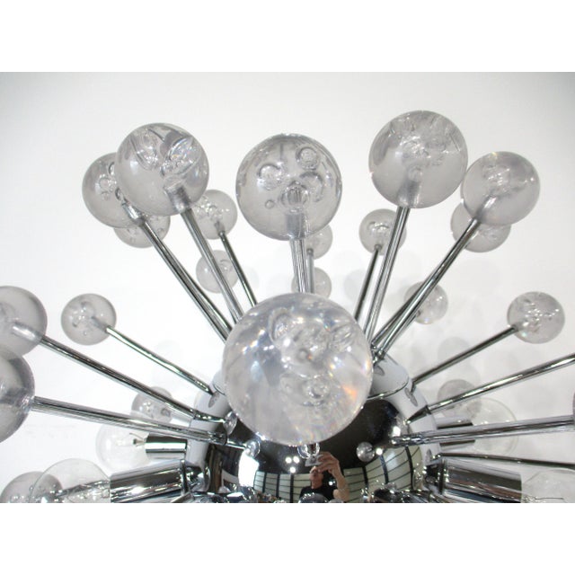 Atomic Sputnik Space Age Table Lamp in the Style of Robert Sonneman For Sale - Image 9 of 12