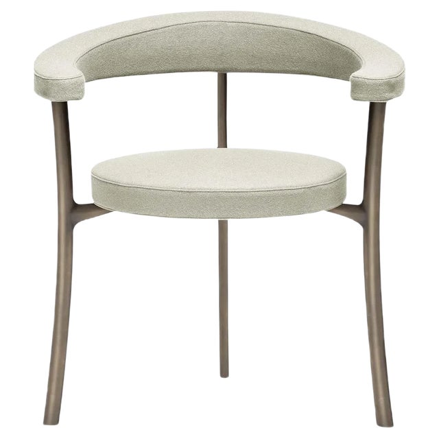 Katana Gray Chair by Paolo Rizzatto For Sale