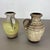 Pottery Fat Lava Vases attributed to Scheurich, Germany, 1970s, Set of 2 For Sale - Image 17 of 18
