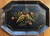 Antique Early 19th Century American Federal Vermont Folk Art Paint Decorated Tole Bird Tray For Sale In New York - Image 6 of 10
