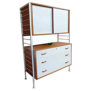 Vintage Teak Ladderax Wall Units or Room Dividers from Staples Cricklewood, 1960s, Set of 4 For Sale