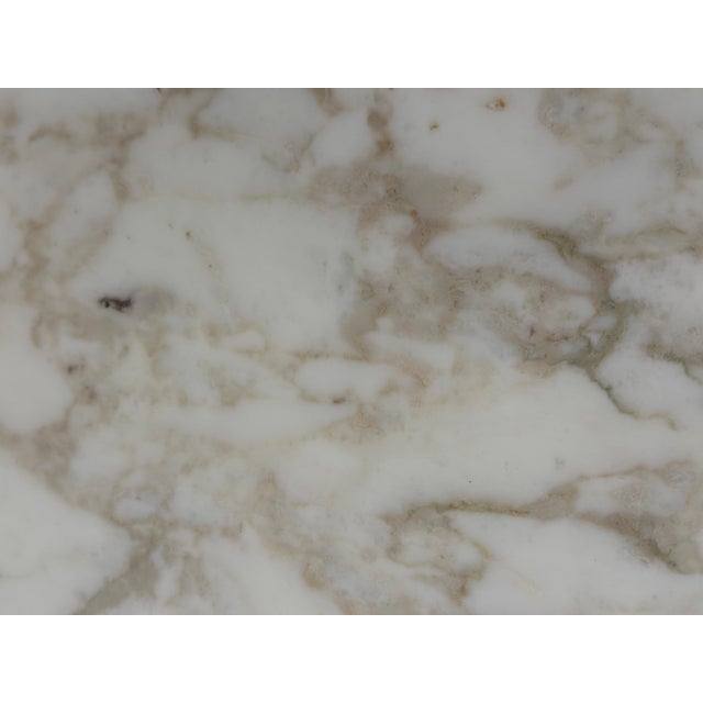 Eero Saarinen for Knoll Marble Pedestal Tulip Dining Table For Sale - Image 11 of 12