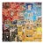Mike Falcon, Large Mike Falcon Torn Paper Collage Painting Assemblage Pop Art Decollage For Sale
