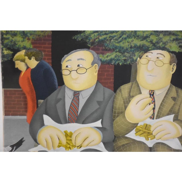 Pop Art Beryl Cook Signed Lithograph For Sale - Image 3 of 8