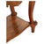 Italian Hand-Carved Walnut Bedside Tables with Marble Tops, 1940s, Set of 2 For Sale - Image 6 of 9