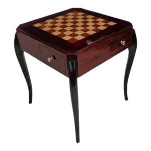 Early 20th Century Art Deco Style Game Table