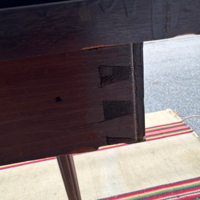 Antique Sheraton Mahogany Flip-Top Games Table, Baltimore, Circa 1810s For Sale - Image 14 of 18