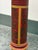 Hand-Painted Round Pedestal Game Table, Vintage For Sale In San Francisco - Image 6 of 12