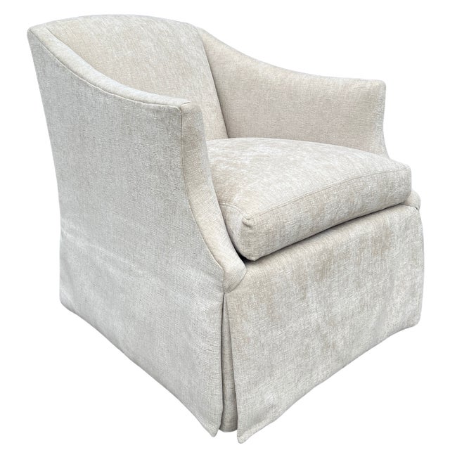 Custom made LEE Industries 1931-01 Swivel Chair (2 available). These chairs are showroom new and have never been used....