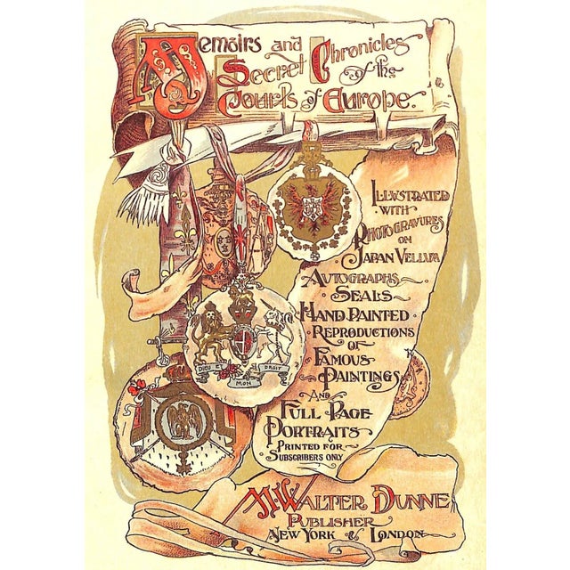 "Memoirs of the Comtesse Du Barry" 1903 Du Barry, Comtesse [Written by Herself] For Sale - Image 4 of 4