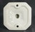 Vintage European White Ceramic Bathroom Cup Holder For Sale - Image 9 of 10