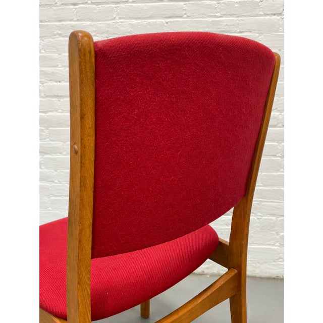 Mid Century Modern Teak Dining Chairs, Set of 6 | Erik Buch Attributed, Denmark, C. 1960s. For Sale - Image 13 of 14