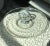 Early 20th Century 1930s Art Deco Cheese Tray Glass & Aluminum For Sale - Image 5 of 9