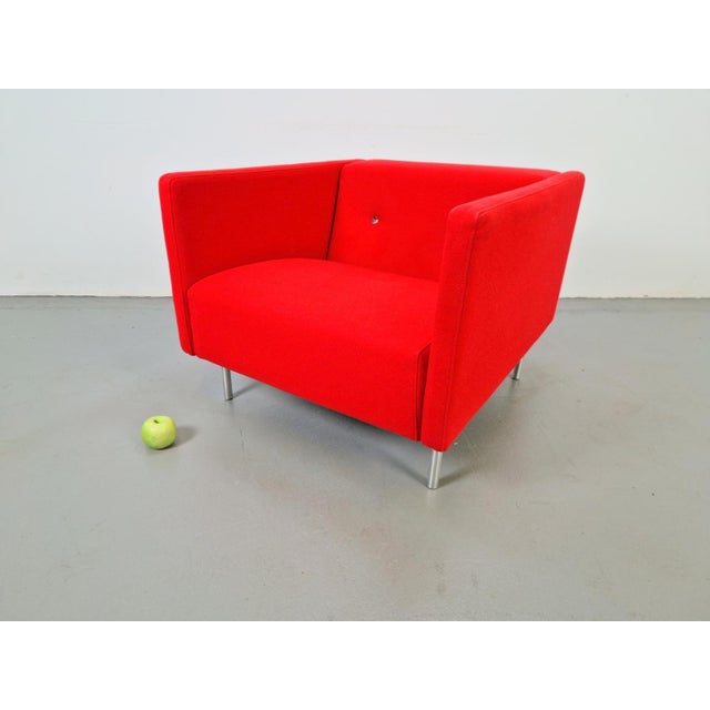 Dutch Red Bottoni Lounge Chair by Marcel Wanders for Moooi, 2010s For Sale - Image 12 of 15