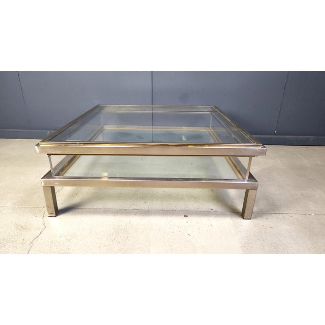 Vintage Sliding Top Coffee, 1970s For Sale - Image 10 of 12