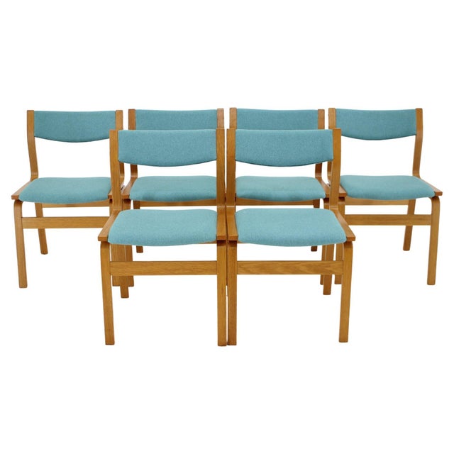 Bentwood Dining Chairs, Denmark, 1960s, Set of 6 For Sale - Image 14 of 14