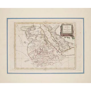 Map of Nubia and Abyssinia by Antonio Zatta, 1784 For Sale