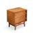 Young Manufacturing Mid Century Walnut Curved Front Nightstands - Pair For Sale - Image 10 of 11